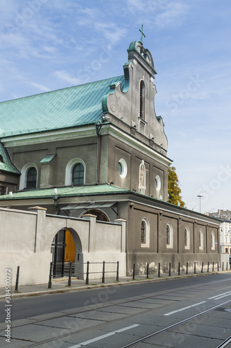 Poland, Upper Silesia, Holy Cross Church