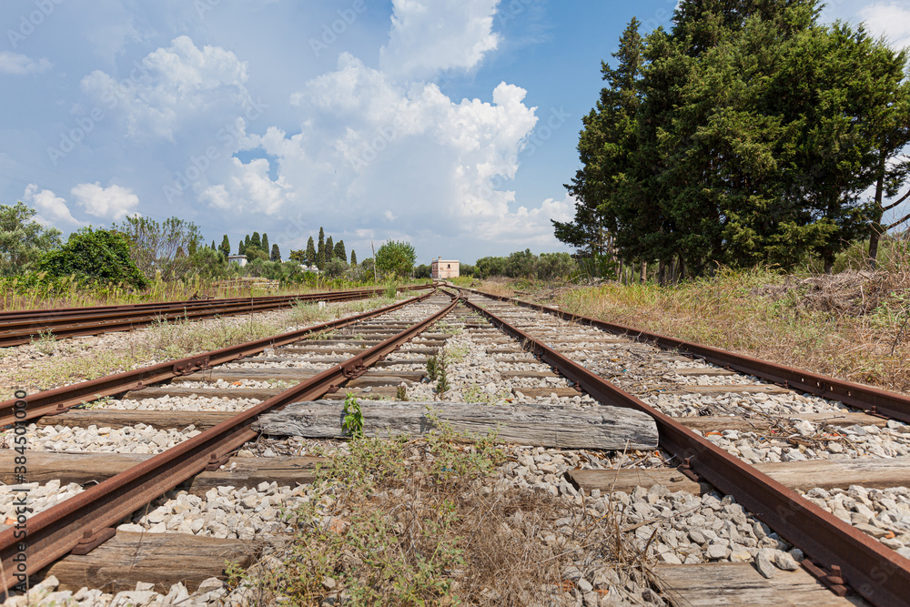 Fototapeta premium Binari