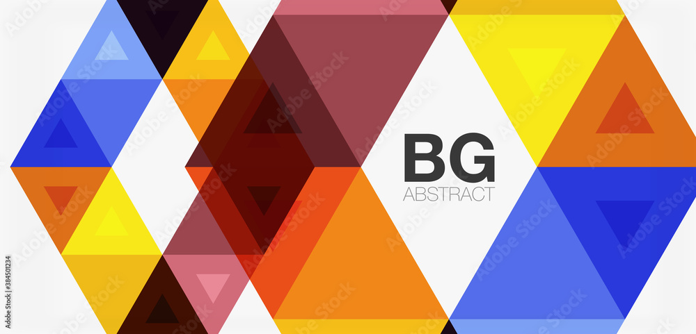 Mosaic triangle pattern abstract background for cover, banner, flyer and poster and other template Mosaic triangle pattern abstract background for cover, banner, flyer and poster and other template
