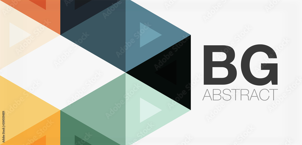 Mosaic triangle pattern abstract background for cover, banner, flyer and poster and other template Mosaic triangle pattern abstract background for cover, banner, flyer and poster and other template