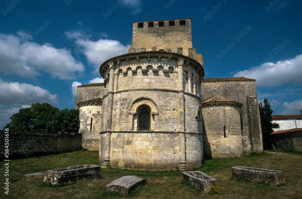 Eglise, Mornac sur Seudre, 17 , Charente Maritime