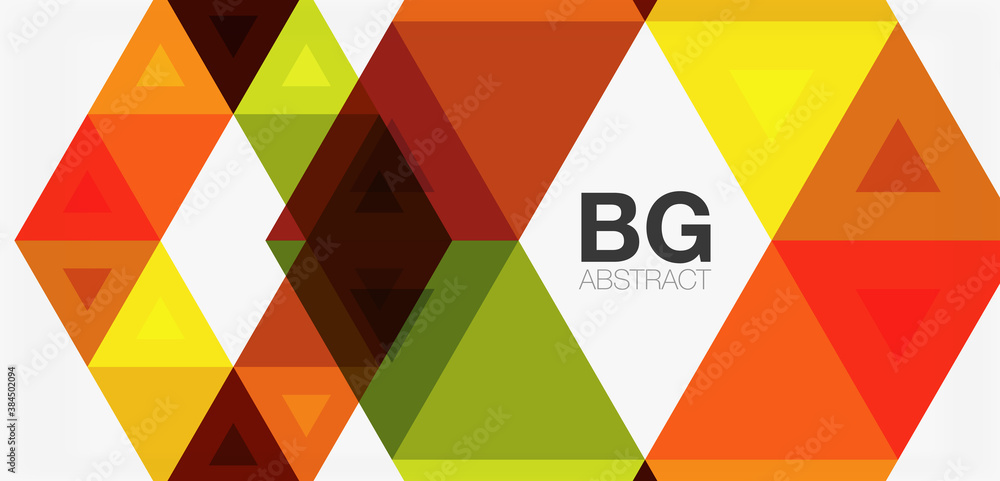 Mosaic triangle pattern abstract background for cover, banner, flyer and poster and other template Mosaic triangle pattern abstract background for cover, banner, flyer and poster and other template