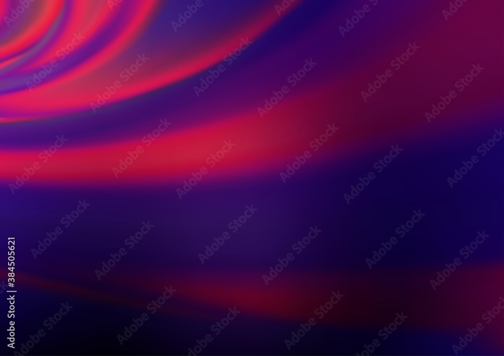 Dark Pink vector glossy abstract template. Dark Pink vector glossy abstract template.