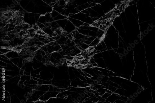 Black marble texture background pattern with high resolution