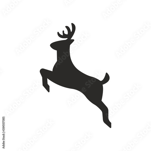 Deer icon. Wild animal symbol modern, simple, vector, icon for website design, mobile app, ui. Vector Illustration
