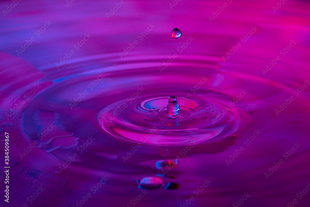 Wassertropfen Hochgeschwindigkeit Aufnahme Wassertropfen Hochgeschwindigkeit Aufnahme