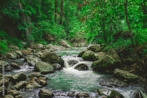 The river in the village of Bukittinggi  West Lombok feels very fresh and clean