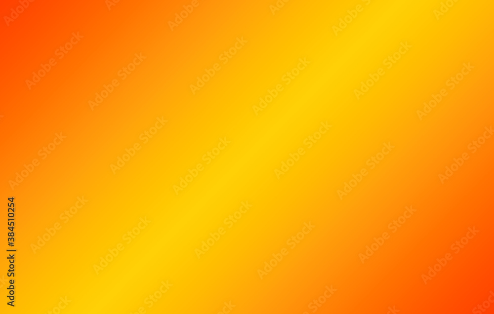 Obraz premium Soft diagonal gradient of orange & yellow abstract background.