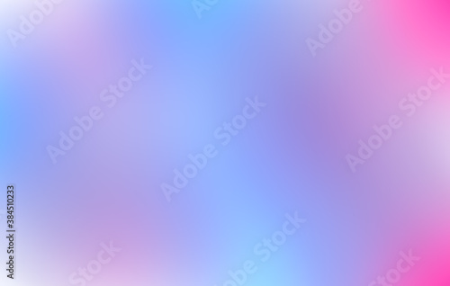 Blue, purple & pink colors background - Abstract blurred backdrop of vibrant colors.