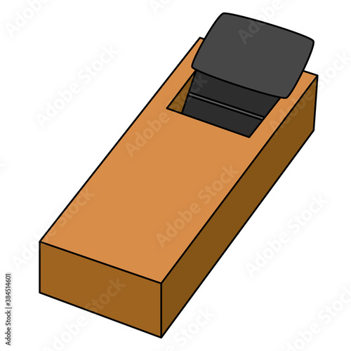 鉋　工具　イラスト　アイコン