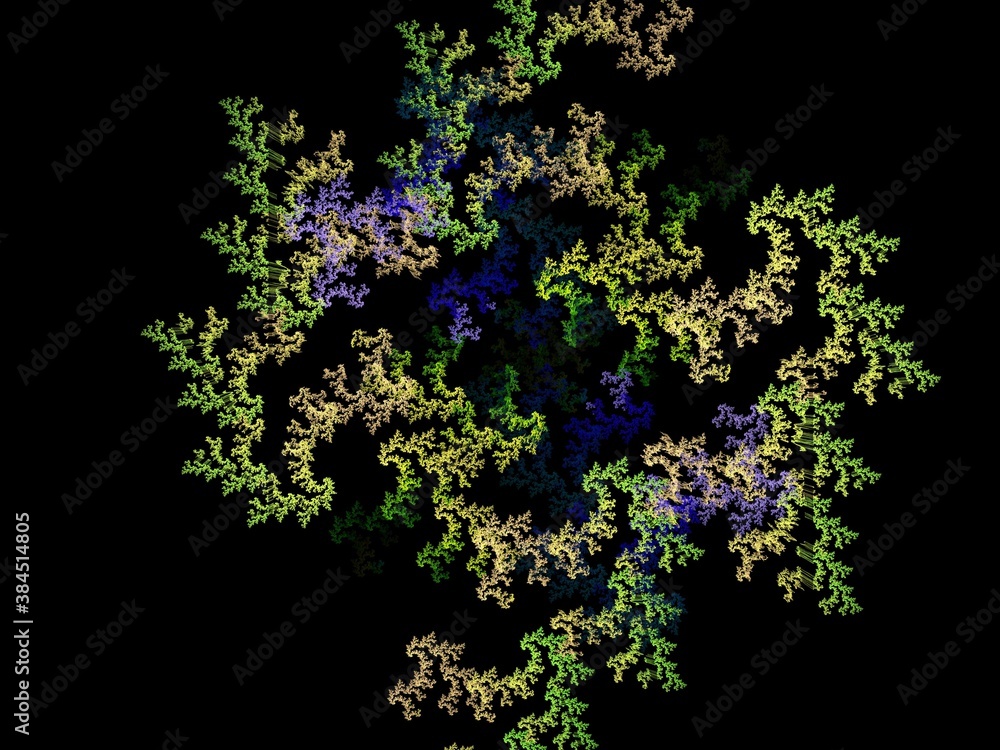 Imaginatory fractal background Image Imaginatory fractal background Image