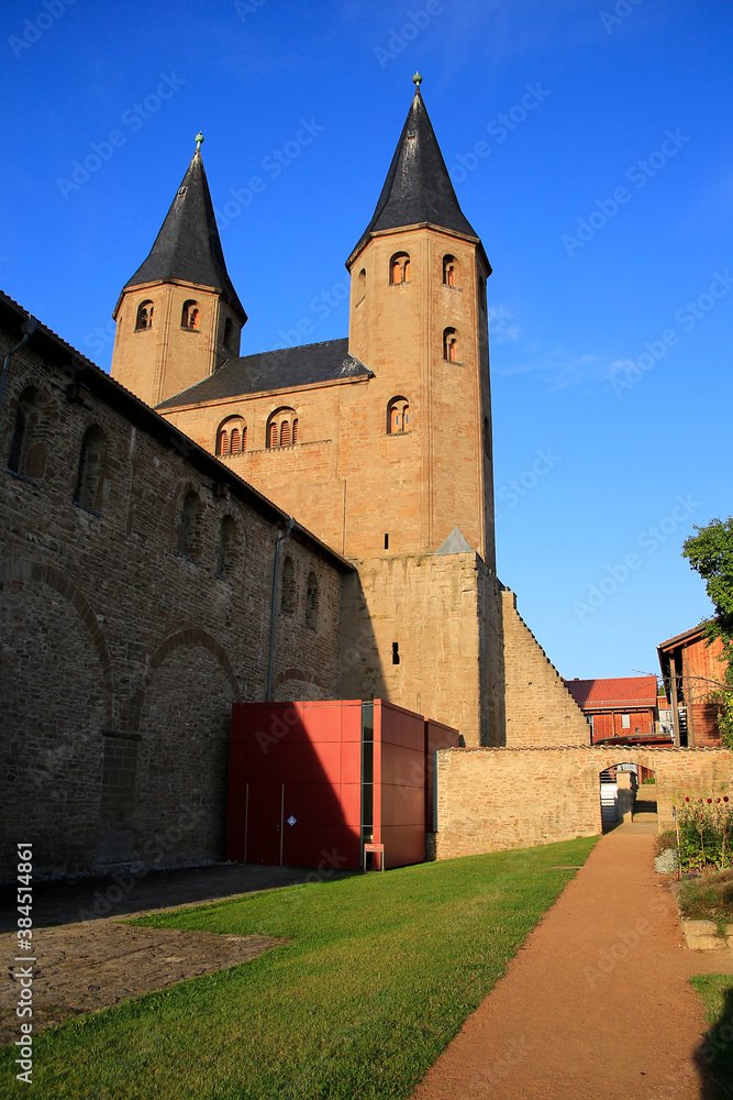 Monastery Druebeck, Church St. Vitus, Saxony-Anhalt, Germany, Europe