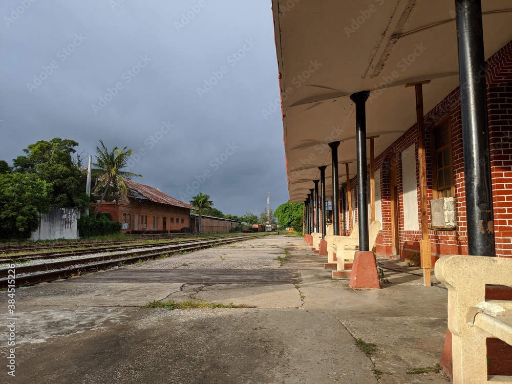 Obraz premium Nostalgic Train Station