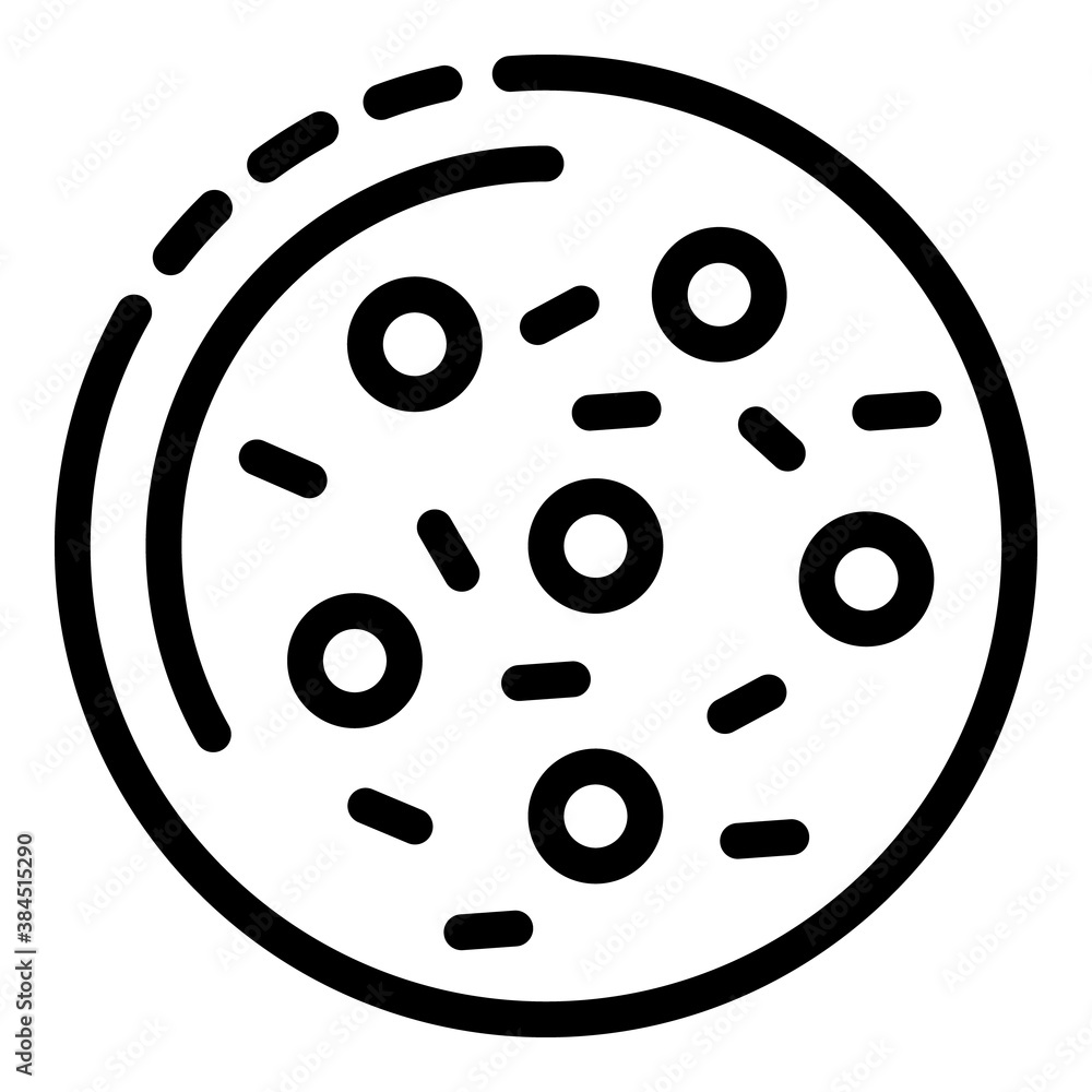 Microscope microorganism icon. Outline microscope microorganism vector icon for web design isolated on white background Microscope microorganism icon. Outline microscope microorganism vector icon for web design isolated on white background
