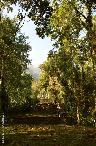 Hiking to Ciudad Perdida (The Lost City) in the jungle and mountains of Colombias Sierra Nevada de Santa Marta