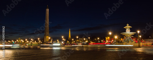 Photography Fountain at Place de la Concord in Paris