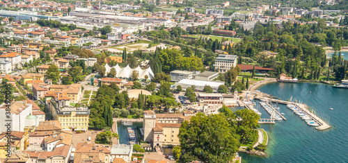 View from the Rocca of Riva del Garda, Trentino Alto Adige - Italy