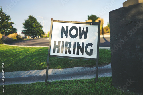 Now Hiring Sign
