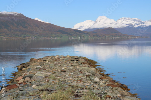 Romantic Fjordscape in Northern Norway photo