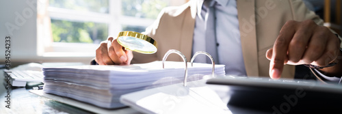 Tableau sur toile IRS Tax Audit
