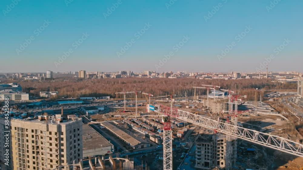 Construction of residential buildings in St. Petersburg 4 Construction of residential buildings in St. Petersburg 4