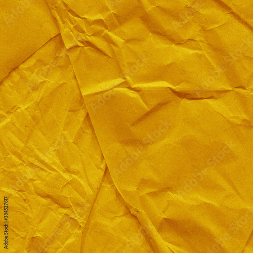 Wallpaper Mural Yellow vintage and old looking crumpled paper background. Retro cardboard texture. Grunge paper for drawing. Ancient book page. Present wrapping. Torontodigital.ca