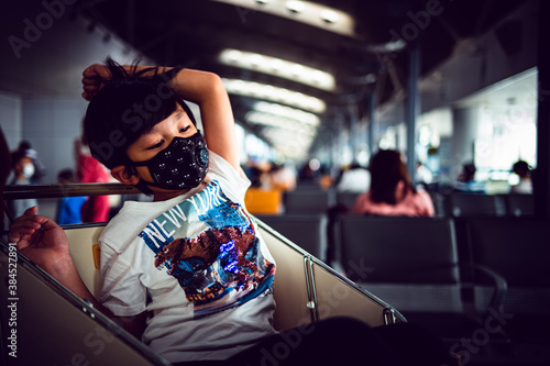 child at the airport