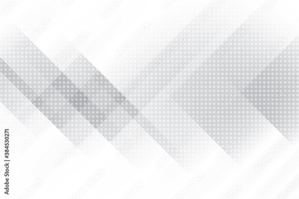 Abstract geometric white and gray color background with halftone effect. Vector, illustration. Abstract geometric white and gray color background with halftone effect. Vector, illustration.