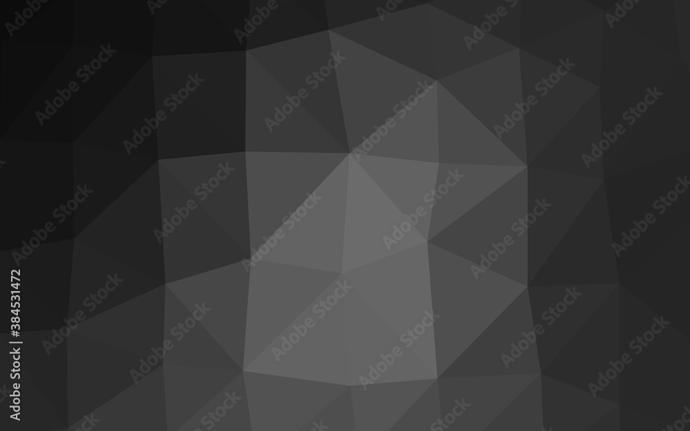 Light Silver, Gray vector polygonal pattern. Light Silver, Gray vector polygonal pattern.