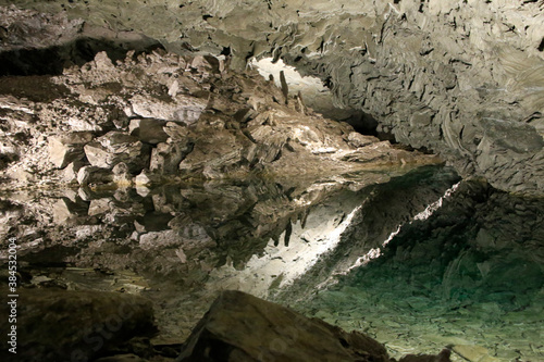 Die Barbarossahöhle in Rottleben, Kyffhäuserland, Thüringen, Deutschland, Europa
The Barbarossa Cave in Rottleben, Kyffhaeuserland, Thuringia, Germany, Europe photo