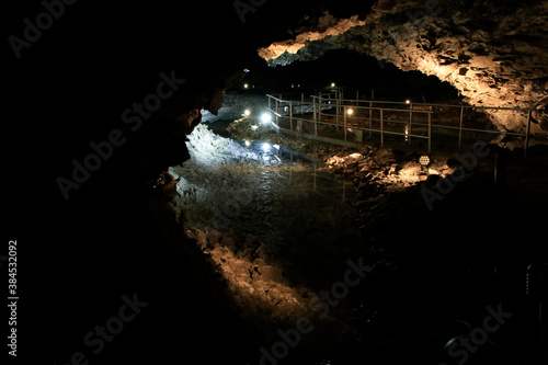 Die Barbarossahöhle in Rottleben, Kyffhäuserland, Thüringen, Deutschland, Europa
The Barbarossa Cave in Rottleben, Kyffhäuserland, Thuringia, Germany, Europe photo