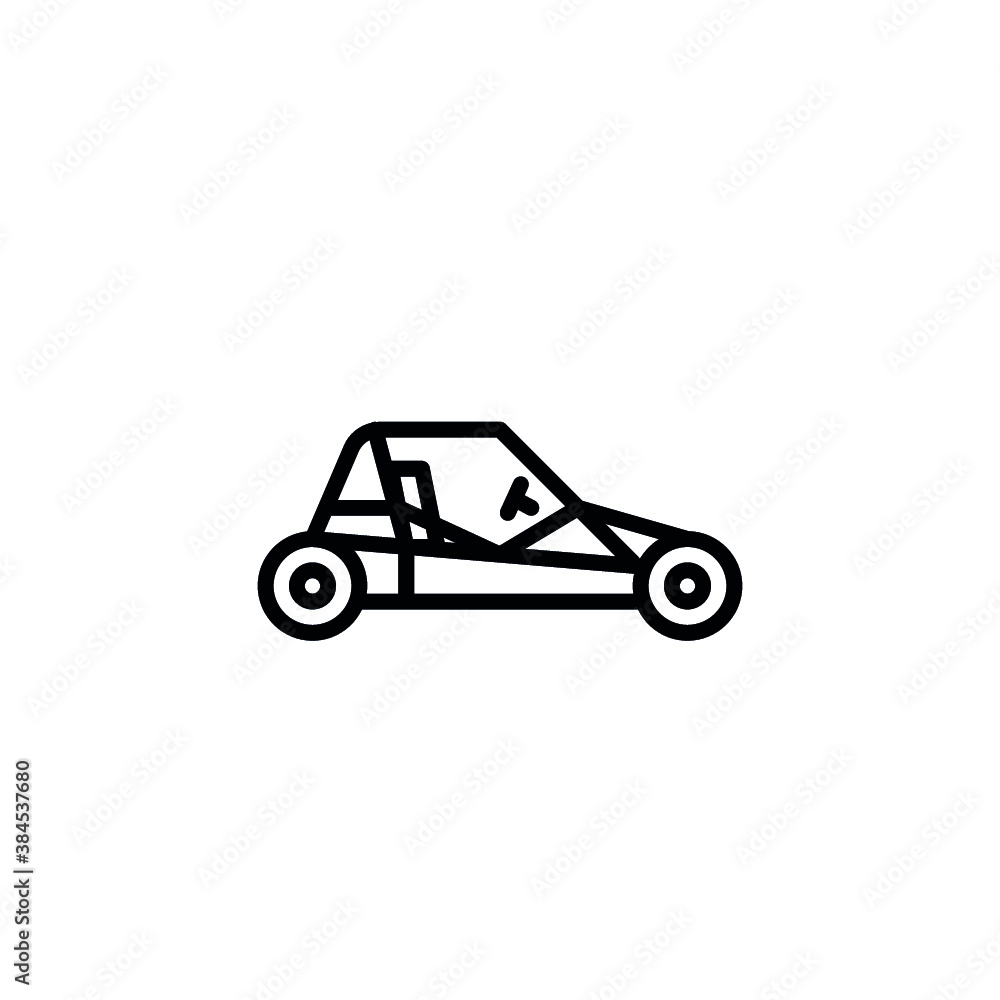buggy car icon in line style icon stock of transportation vehicles. coloring picture for children game. buggy car icon in line style icon stock of transportation vehicles. coloring picture for children game.