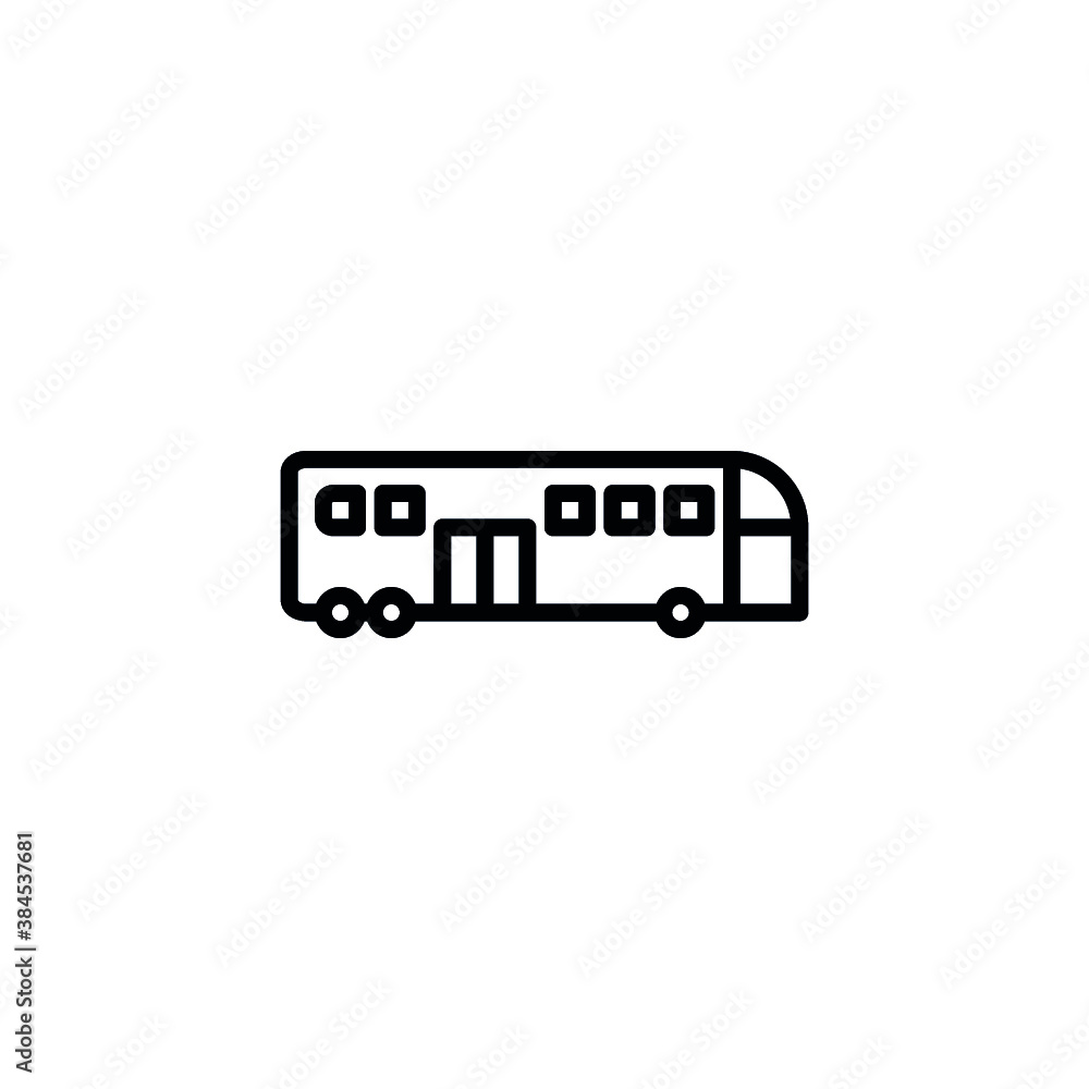 bus icon vector