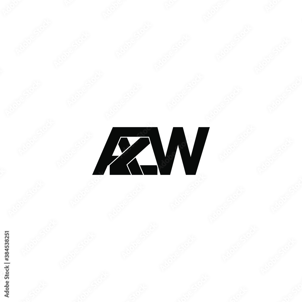 azw letter original monogram logo design azw letter original monogram logo design
