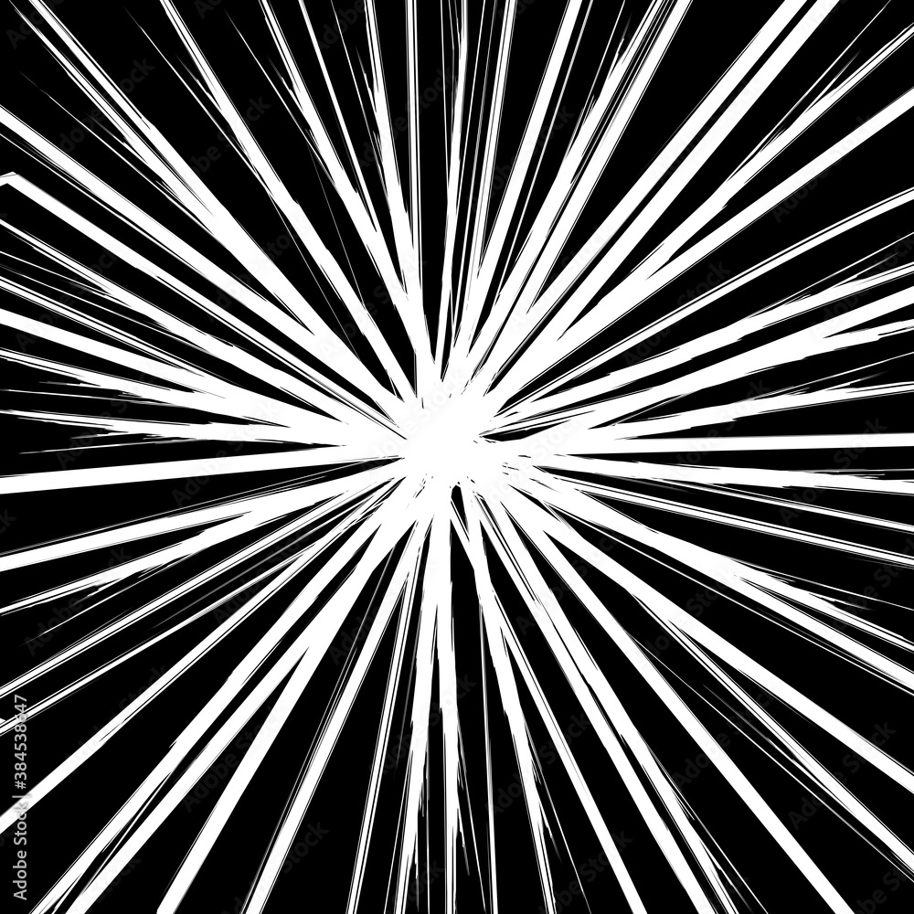 Obraz premium fractal burst background