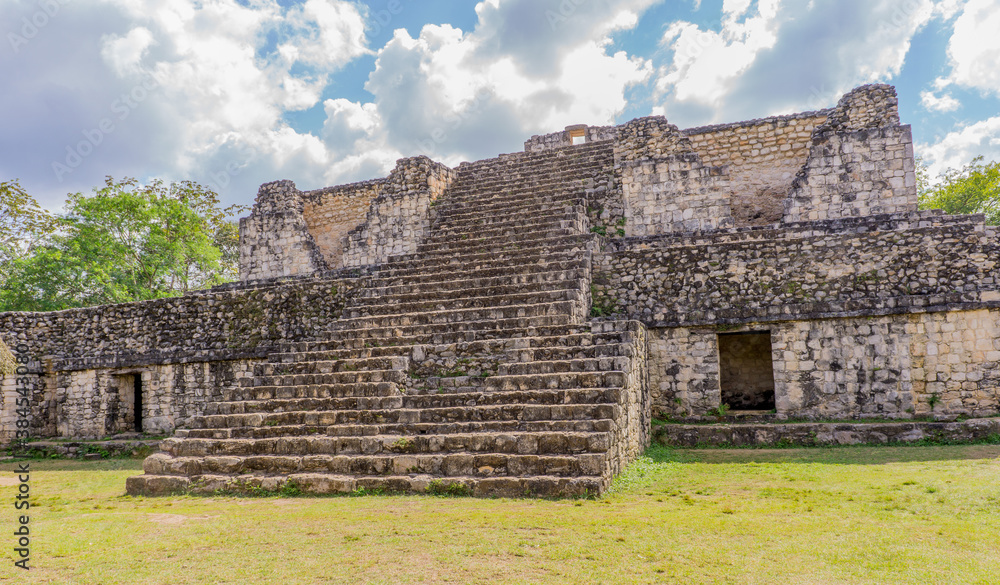 The biggest mayan temple of Yucatan, in Ek'Balam The biggest mayan temple of Yucatan, in Ek'Balam