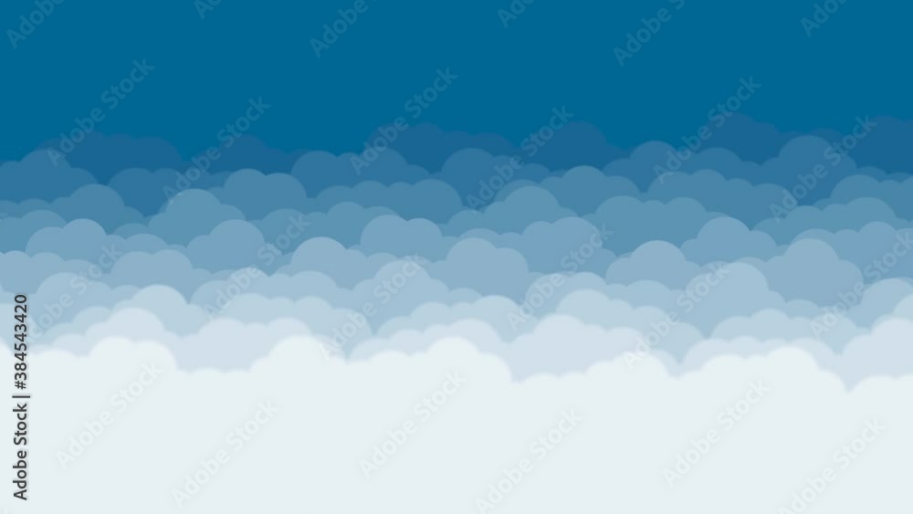 Parallax Clouds Layers Cloud Skyscape Background Parallax Clouds Layers Cloud Skyscape Background