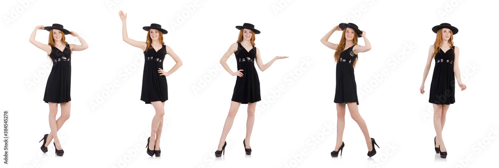 Obraz premium Woman in fashion clothing concept