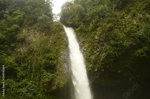 The cloud forests and waterfalls outside Arenal in Costa Rica  Central America