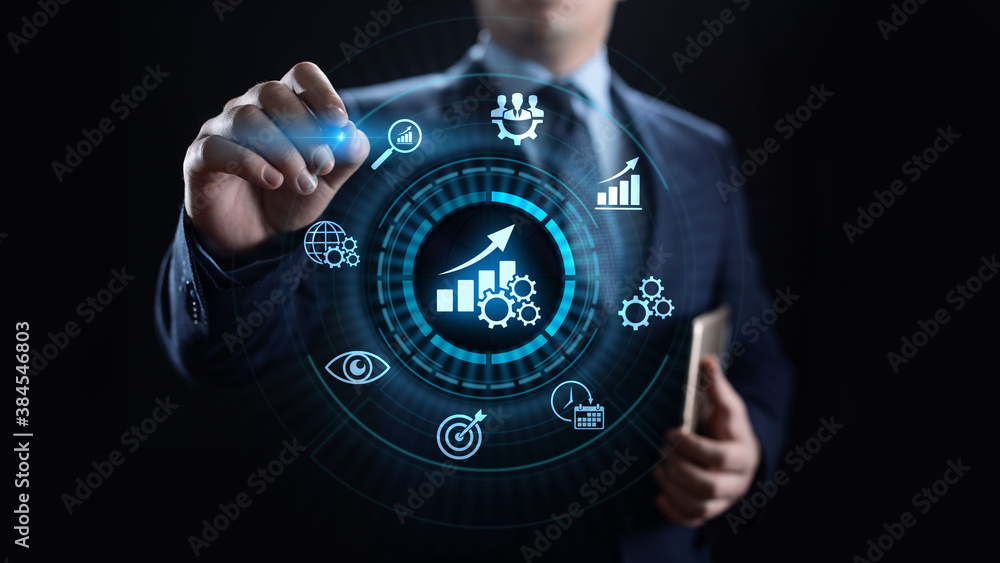 KPI key performance indicator increase optimisation business and industrial process. KPI key performance indicator increase optimisation business and industrial process.