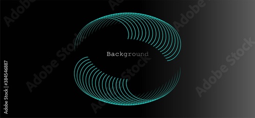 Abstract background. Space background with linear swirl.
