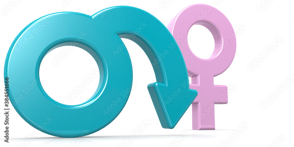 Erection problem concept with male symbol Erection problem concept with male symbol