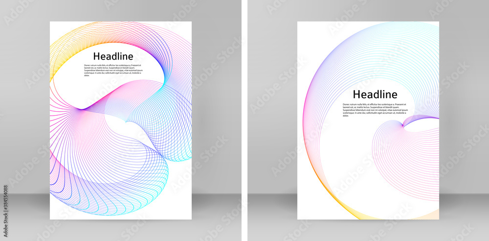 Design elements. Ring circle elegant frame border. Abstract Circular logo element on white background isolated