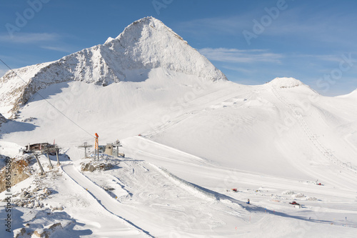 Gletscherhütte Olperer, Hintertuxer Gletscher Skiort in Österreich