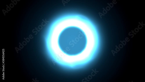 Hot Halo of Light Glowing Planet Star Glow