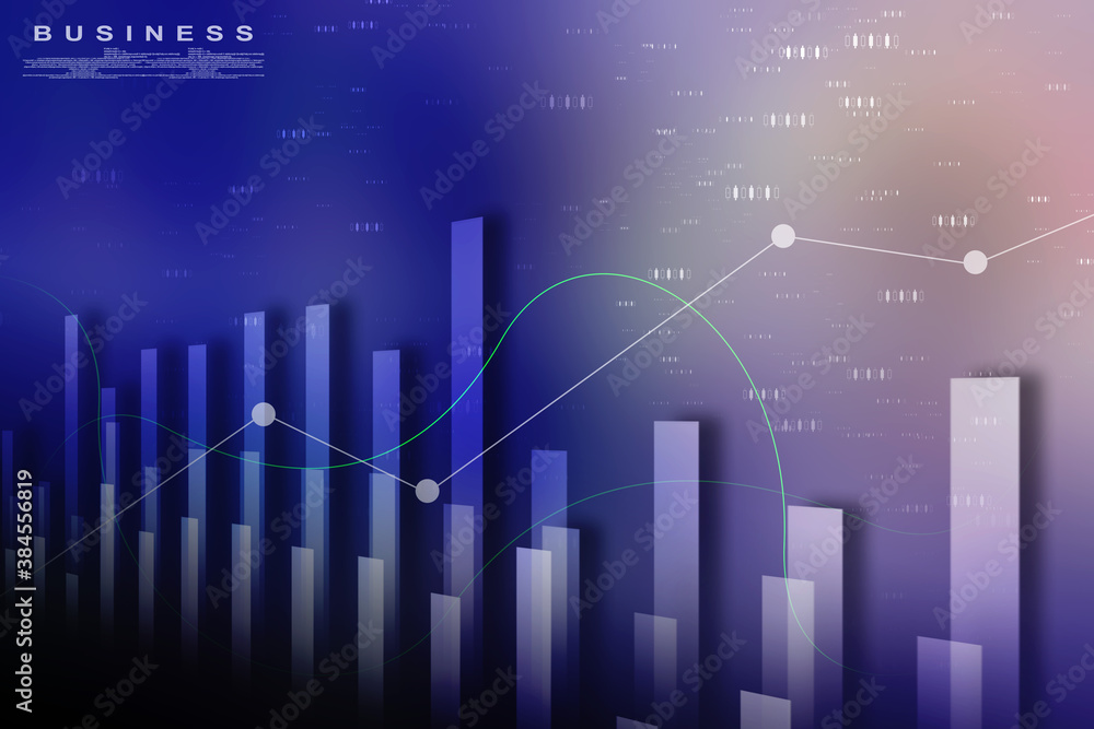 2d rendering Stock market online business concept. business Graph
2d rendering Stock market online business concept. business Graph