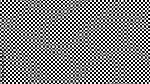 Checkerboard Chequerboard Pattern Slight Undulating Weaving Wave Pattern Mask