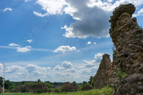 The present-day ruins of the Kreva Castle photo