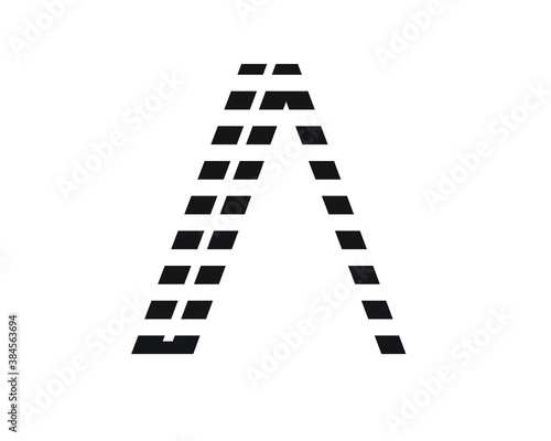 a and j logo designs and logo letters