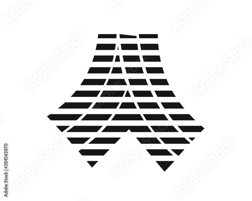 a and j logo designs and logo letters